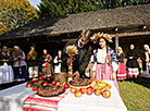 Harvest festival in Vyazynka