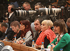 Адкрыты дыялог Прэзідэнта Рэспублікі Беларусь Аляксандра Лукашэнкі з журналістамі