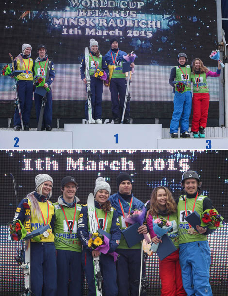 2015 FIS Freestyle Ski World Cup in Raubichi
