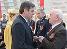 Conferment of medals on Great Patriotic War veterans 
