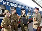 
Молодежный агитпоезд в Витебске
