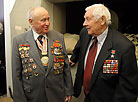 Member of the National Academy of Sciences of Belarus, neurosurgeon Ignaty Antonov and Viktor Liventsev, Hero of the Soviet Union, former Chairman of the BSSR State Sports Committee, 2007