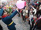 Victory Day celebrations in Grodno, 2014