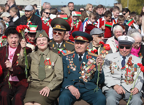 Беларусь празднует ДЕНЬ ПОБЕДЫ

