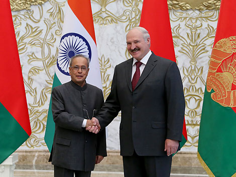 Официальный визит Президента Индии Пранаба Мукерджи в Беларусь