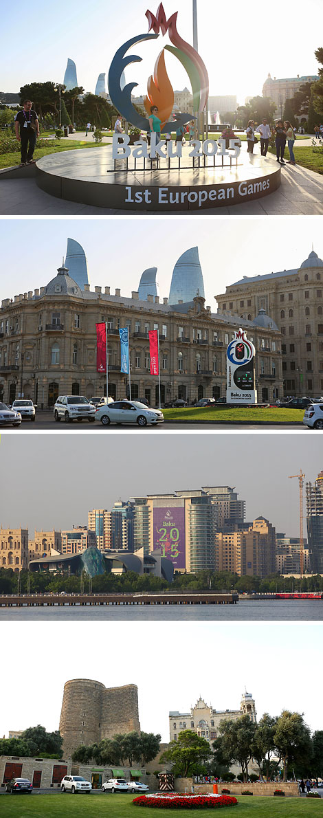 Баку – сталіца першых Еўрапейскіх гульняў.