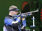 Belarusian Vitaly Bubnovich won the men’s 10m air rifle gold in the Shooting event of the 1st European Games in Baku with a score of 206.6 points