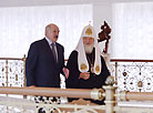 Патрыярх Кірыл і Аляксандр Лукашэнка 