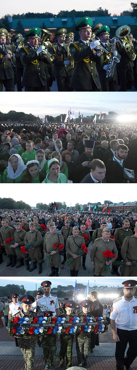 Commemorative meeting to mark the start of the war in the Brest Fortress 