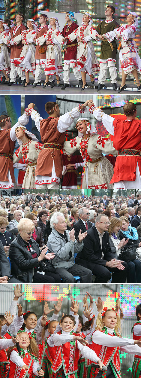 Торжественное открытие Дня белорусской письменности в Щучине