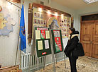 First voters at polling station No.48 in Minsk