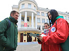 Экзитпол проводят интервьюеры "Белорусского комитета молодежных организаций"