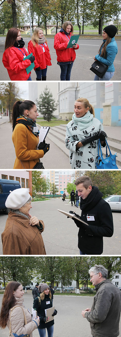 Exit polls in Vitebsk