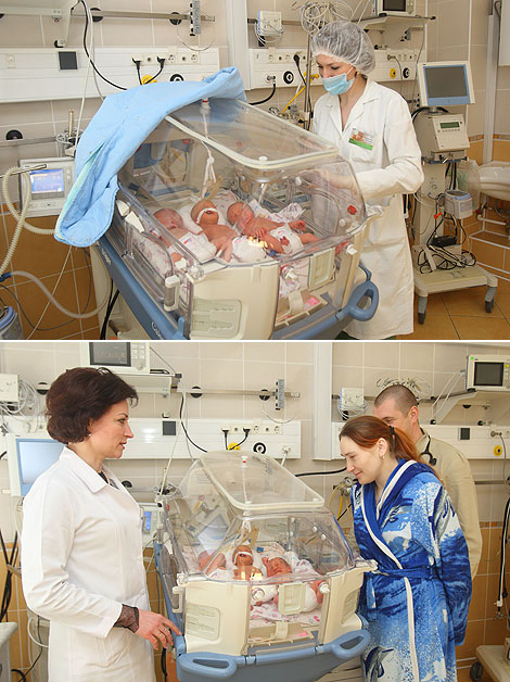 First triplets of 2015 are born in Grodno  