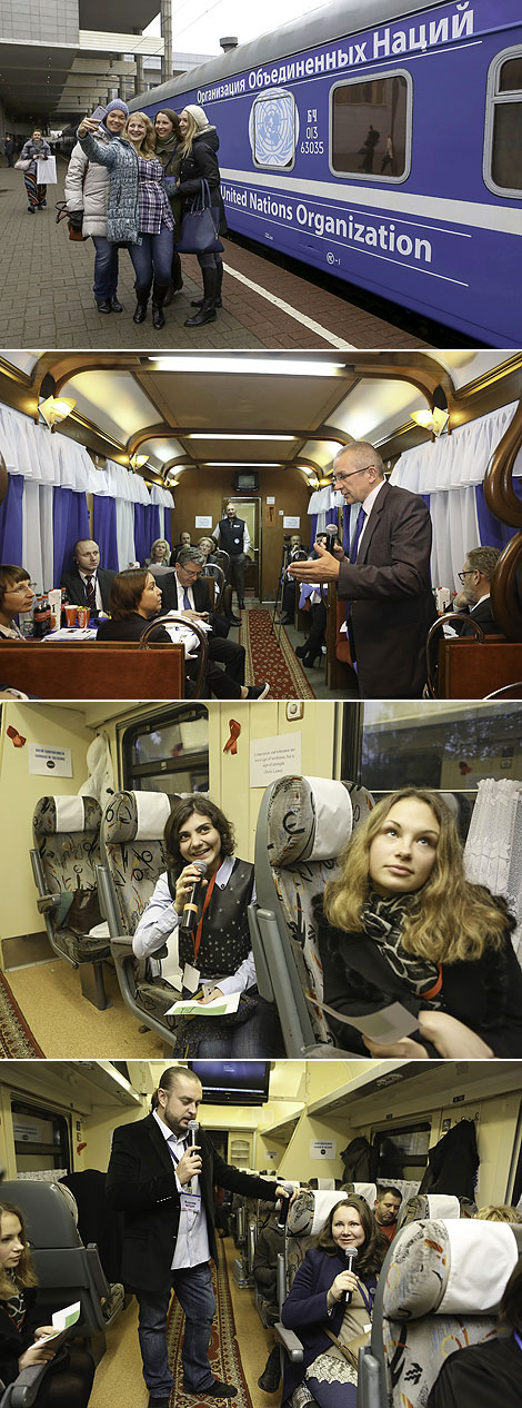 UN70 Express on tour around Belarus