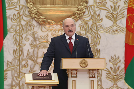 Alexander Lukashenko has been sworn-in as the President of Belarus