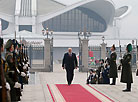 Lukashenko arrives at Palace of Independence for inauguration