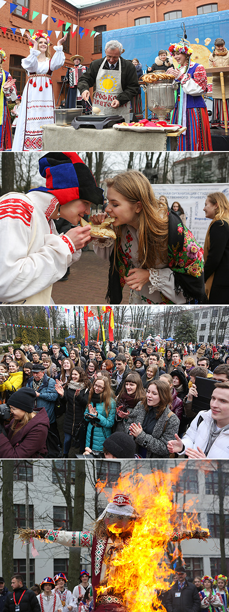 Maslenitsa celebrations at BSU