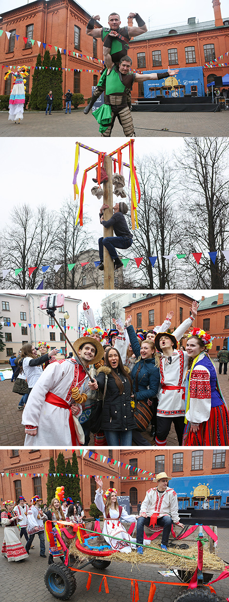 Maslenitsa celebrations at BSU