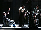 Rehearsals of Macbeth opera in Bolshoi Theater of Belarus