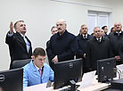 The ground control center of the national satellite communication and broadcasting system of Belarus