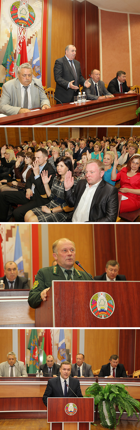 Nomination of delegates in Polotsk