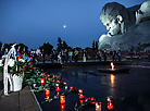 Commemorative meeting Candle of Memory dedicated to the 75th anniversary of the beginning of the Great Patriotic War at the Brest Hero Fortress memorial