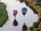 International festival of air balloons in Orsha 