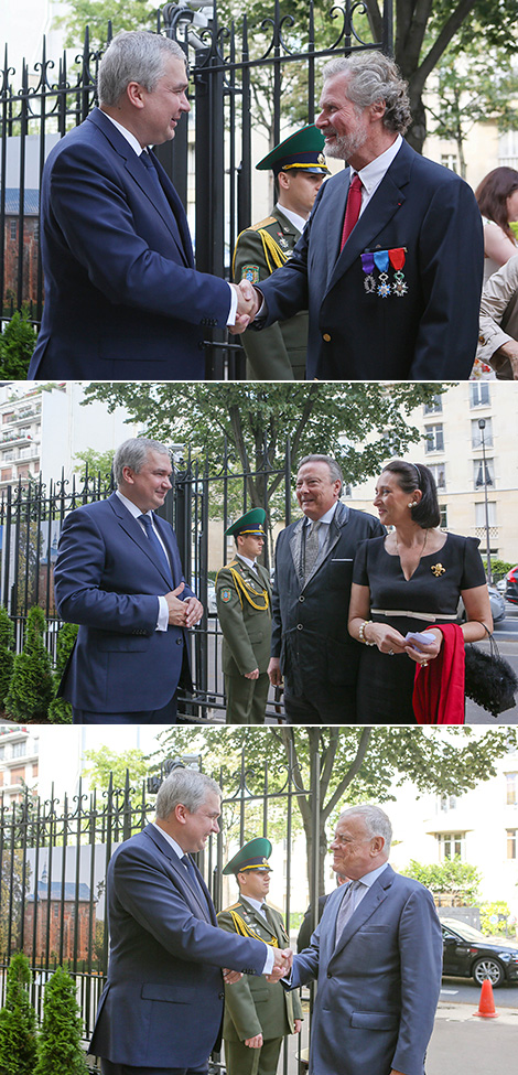 Official reception at Belarus’ Embassy in France to mark Belarus’ Independence Day