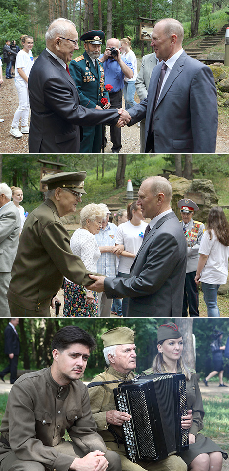 Встреча руководства Гродненской области с ветеранами Великой Отечественной войны