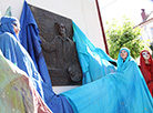 A commemorative plaque was unveiled in Marc Chagall Street in Vitebsk