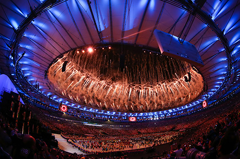 Торжественное открытие XXXI летних Олимпийских игр в Рио-де-Жанейро