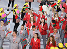 Belarus at the opening ceremony of the Olympic Games 2016