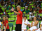 Belarusian team head coach Anatoly Buyalsky