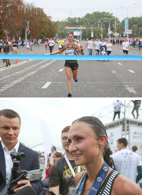 Belarus’ Olga Mazurenok wins Minsk Half Marathon with a new record