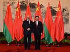 Alexander Lukashenko and Xi Jinping