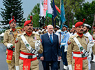 Official welcome ceremony for the Belarusian President with the participation of the guards of honor
