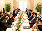 Переговоры Президента Беларуси Александра Лукашенко и премьер-министра Пакистана Наваза Шарифа в расширенном формате