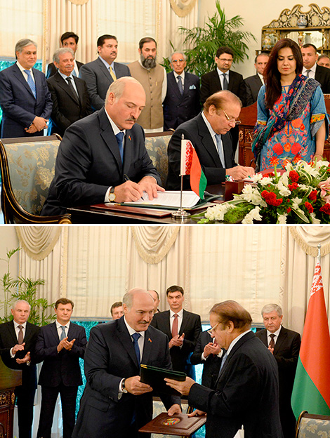 Беларусь и Пакистан подписали пакет документов о развитии сотрудничества в разных сферах