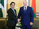 Belarus President Alexander Lukashenko meets with Speaker of the National Assembly of Pakistan Sardar Sadiq