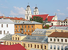 Historical center of Minsk. The Upper City panorama