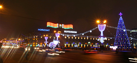 New year in Minsk