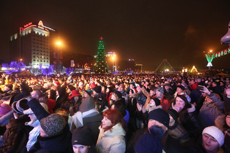 New Year in Minsk