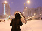 Цыклон Axel прынёс у Беларусь снегапады