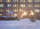 Сильный снегопад в Минске: 4 января