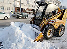 Snow cleaning in Vitebsk