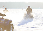 Winter entertainments at Minskoye More Lake