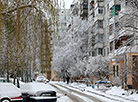 Vitebsk streets in winter