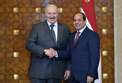 Official visit of Belarus President Alexander Lukashenko to Egypt