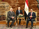 Official negotiations between Belarus President Alexander Lukashenko and Egypt President Abdel Fattah el-Sisi in Cairo